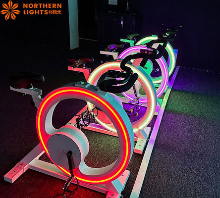Bom preço Instalações de playground indoor outdoor Dinâmicas Racing Interativo Projeção Jogo de bicicleta on-line