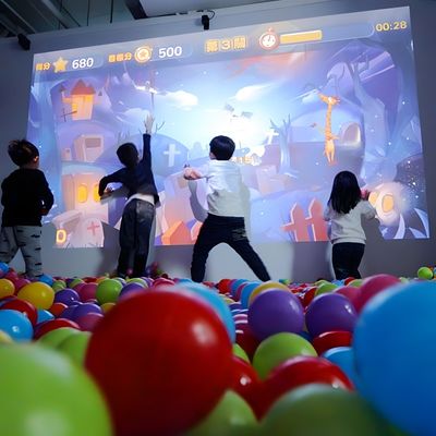 Bom preço Jogos integrados de esmagamento de bolas peojection Projeção de parede interativa on-line