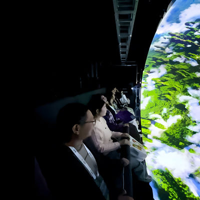 Bom preço Flying Cinema 2025 New Roller Coaster Simulator Dome Cinema Motion de Realidade Virtual on-line
