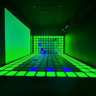 Bom preço IP65 à prova d'água 30cm*30cm Rgb Interativo Jogo Activo Led Piso de Dança Sala de Dança on-line