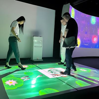 Bom preço Projeção do piso térreo removível 3300 lumens para parque de diversões on-line