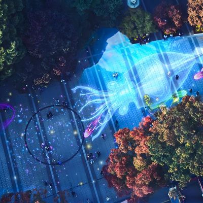 Bom preço Temas 3D de cores completas, interação com multijogadores externos e projeção de piso on-line