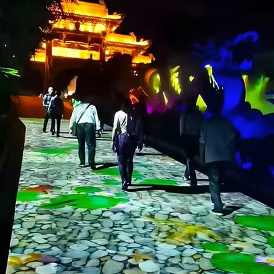 Bom preço Sensor de movimento infravermelho ao ar livre Projeção interativa Jogo interativo de piso imersivo on-line