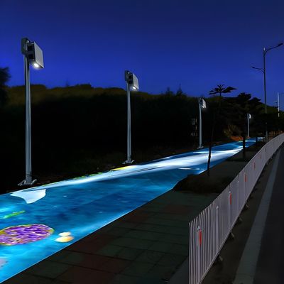 Bom preço Projector de piso interativo holográfico externo de captura de movimento on-line