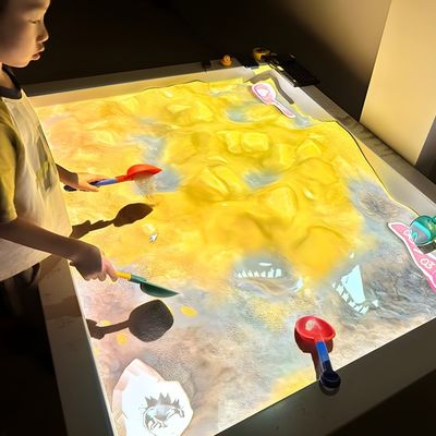 Bom preço Projeção holográfica 3D Mesa de areia interna Sistema de projeção interativo de jogos on-line