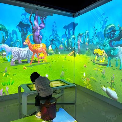 Bom preço Ar Jogo de Pintura Mágica Sistema de Projeção Interativa Interior Projector de Desenho on-line