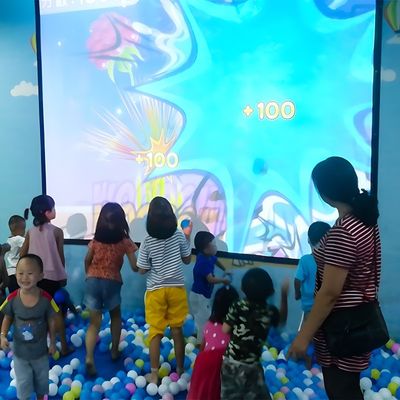 Bom preço Jogos interativos de projetor de parede para todos em um Ar Sistema de projeção de bolas de esmagamento on-line