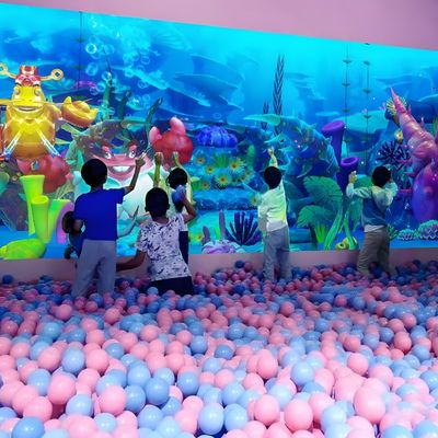 Bom preço Indoor Playground Kids Gaming Interativo 3D Interativo Smash Wall Projection on-line