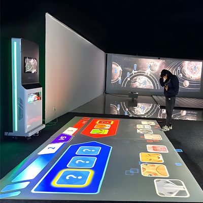 Bom preço Equipamento de exercícios todo-em-um Sistema de projetor interativo Interagir jogo de piso on-line