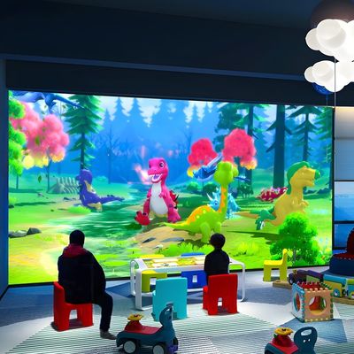 Bom preço 3400 Lumens Jogos Interativos de Pintura para Crianças Sistema Interativo de Projeção de Parede on-line