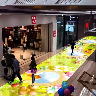 Bom preço Iluminação mágica Sistema de projeto interativo de solo para centros comerciais on-line