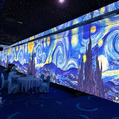 Bom preço Projeção de Casamento Equipamento de Projeção Interativo Imersivo Sala de Banquetes Piso da parede on-line