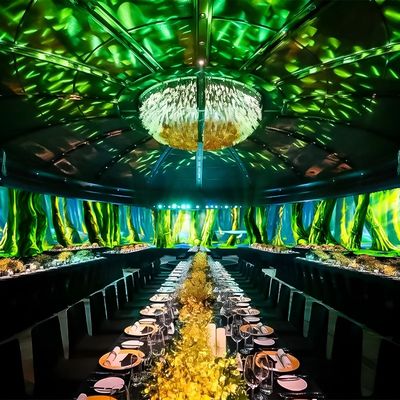 Bom preço Projeção de casamento holográfico interior Equipamento de projetor interativo imersivo on-line
