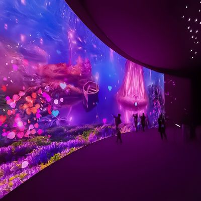 Bom preço Northern Lights 3D Wall Interactive Games Projeto Holográfico Imersivo on-line