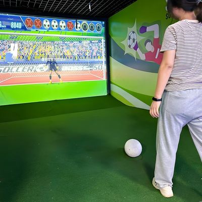 Bom preço Ar Projetor de jogos de futebol Simulador de jogos Equipamento de sistema interativo on-line