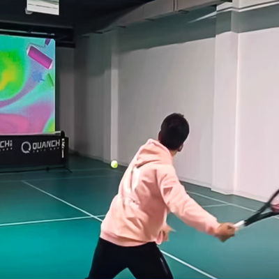 Bom preço 2024 Novo Hot Sale Indoor Simulação Inteligente Tenis Experiência Hall Esportes on-line