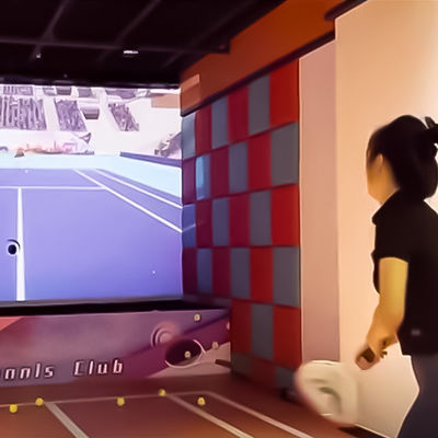 Bom preço Venda Quente Indoor Ar Equipamento de Ténis jogo simulador VR simulador on-line
