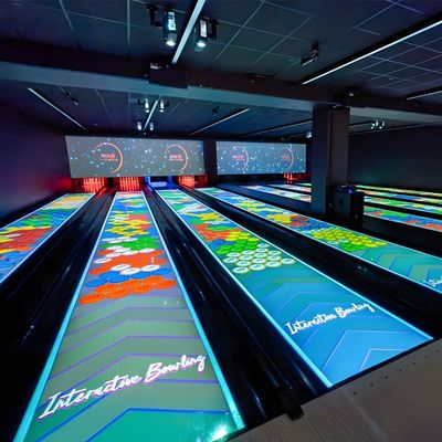 Bom preço Equipamento completo de bowling Bowling Alley Lane Interior on-line
