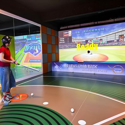 Bom preço Pavilhão Batting Pavilhão Batting Cage Pitching Machine Baseball Simulação on-line