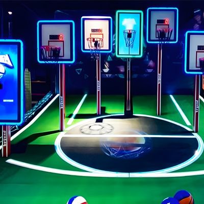 Bom preço Basquetebol Tiro Simulador Máquina de Arcade Novo jogo de tiro de bola operado por moeda on-line