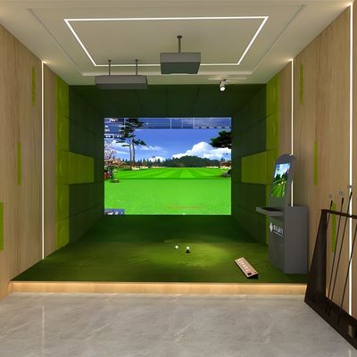 Bom preço Simulador de golfe de luxo interativo Projetor de Ar Profissional on-line