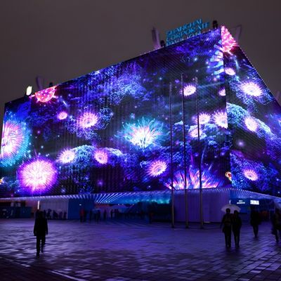 Bom preço Edifício Mapeamento Holograma enorme Sistema Holográfico 3D Projeção Dinâmica ao ar livre on-line