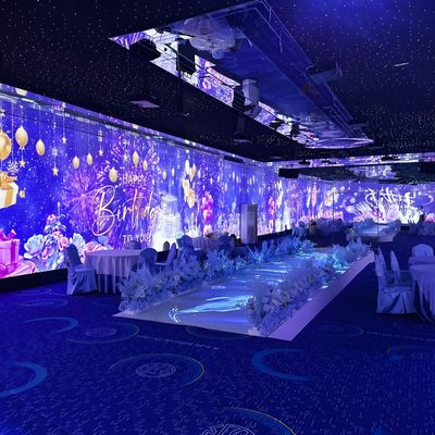 Bom preço Exibição holográfica Projetor imersivo Interagir Experiência criativa de restaurante on-line
