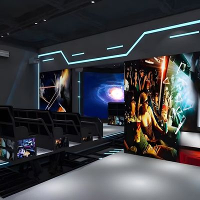 Bom preço 2 fileiras 10 lugares VR Cinema 3d Orbit Cinema Track Imersiva Projeção on-line