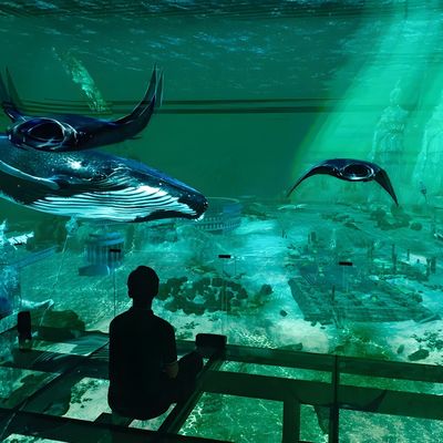 Bom preço Fábrica Custom Indoor Led 5 Fold Screen Imersivo 3D Cinema Holográfico Visualização on-line