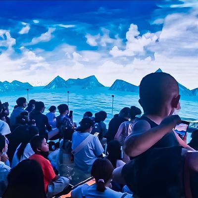 Bom preço Cinema Imersivo de AR Simulador de Ecrã LED Cinema Para Turismo Cultural on-line