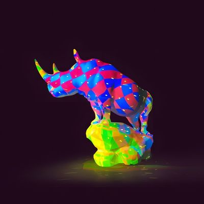 Bom preço Projeção imersiva Mapeamento 3D Arte Digital Vídeo Holográfico Ar Animação Obras de arte on-line