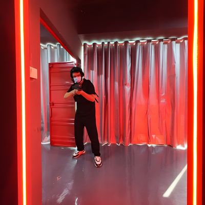 Bom preço Comércio de Ação ao Vivo C.S. Arma e Colete Multiplayer Equipamento de Tag Laser Sem Fio on-line