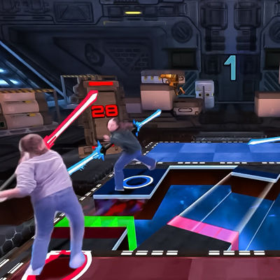Bom preço Jogos de Projeção Interativa Imersiva Mais Populares Duelo de Espada Laser Multiplayer on-line