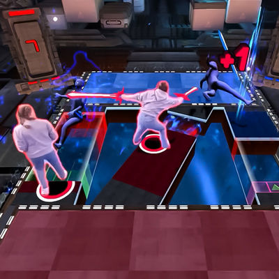 Bom preço Parques de Aventuras Indoor Ativam Jogo Interativo Sensor de Movimento de Espada Laser on-line