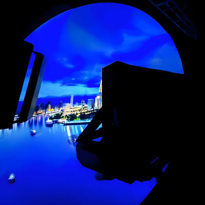 Bom preço 9d Vr Cinema Top Dome Flying Cinema Ride Six Dof Plataforma Simulador de Movimento on-line