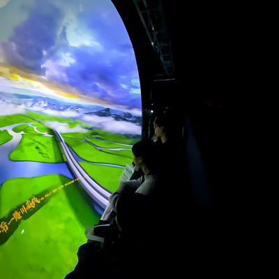 Bom preço Experiência imersiva de 360 graus Projeção de Cúpula Screen Flying Cinema on-line