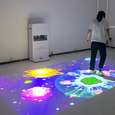 Bom preço Máquina de Projeção de Chão Móvel All-in-One 4000 Lumens on-line