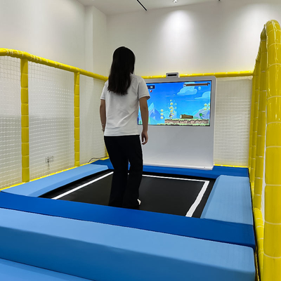 Bom preço Trampoline Park Interactive Game System com 6 jogos e 100-240V on-line