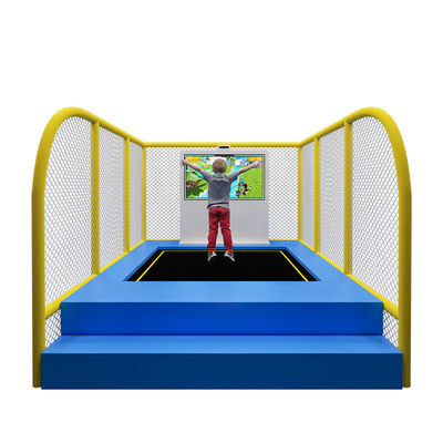 Bom preço Interactive Indoor Kids Trampoline Game Machine Jumping Virtual Reality Games on Indoor Trampoline for Shopping Mall Occasions on-line