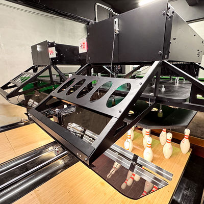 Bom preço Máquina de bowling completa com capacidade de 2000 kg e tamanho 590X240X240cm para entretenimento interior on-line