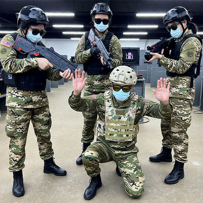 qualidade Equipamento de etiquetação a laser comercial todo-em-um: Armas e coletes multijogador sem fio (compatíveis em ambientes internos e externos) fábrica