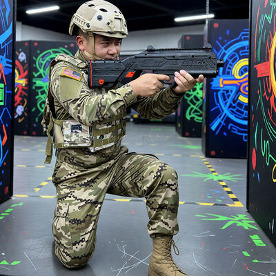 qualidade Sistema de Laser Tag ao Ar Livre - Kit de Arena Inspirado em CSGO com Bunkers e Equipamento Multijogador fábrica