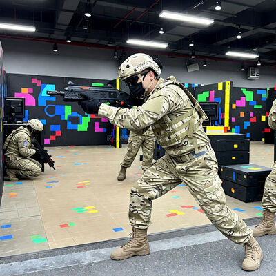 qualidade Sistema Profissional de Laser Tag - Equipamento Tático de Treinamento e Jogo de Batalha para Uso Interno/Externo fábrica