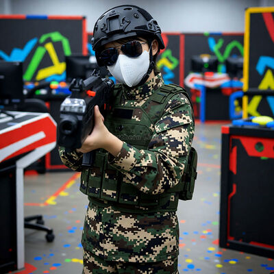 qualidade Multiplayer Laser Tag Systems: desafiador equipamento de arena CQB para simulação de combate imersiva em estilo CSGO, projetado para crianças e adultos. fábrica