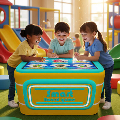 Bom preço Mesa de Jogo Infantil Multi-Touch com 10 Modos de Jogo - Mesa Interativa com Tela Sensível ao Toque em Material de PVC para Sala de Aula e Centro de Lazer (970mm*608mm*500mm) on-line