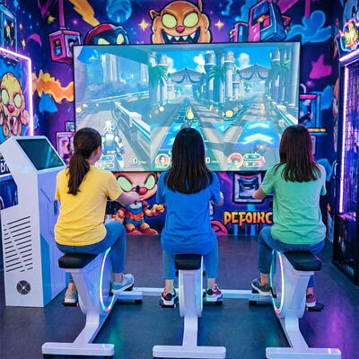 Bom preço Bicicleta de Jogo de Projeção Interativa para Ciclismo Comercial Imersivo, Sistema Inteligente de Fitness para Academias e Centros Juvenis on-line
