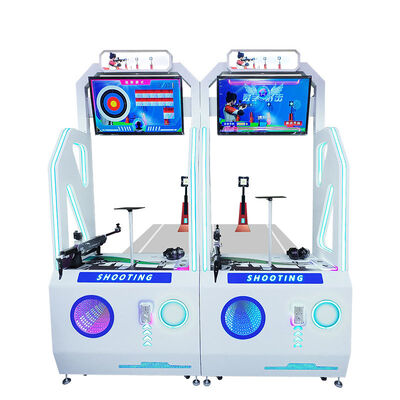 Bom preço Máquina de tiro de arcade para vários jogadores com precisão olímpica on-line