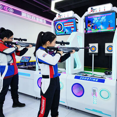 Bom preço Simulador interativo de tiro a laser Red Dot, jogo de arcade Coin Op para crianças e adultos, equipamento esportivo eletrônico de tiro a alvo para sala de jogos em casa, centro de diversão familiar, festa de aniversário on-line