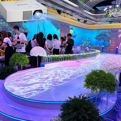 Qualidade Sistema de Projeção Interativa Jogos interativos de projeção de parede/chão para salas imersivas fábrica