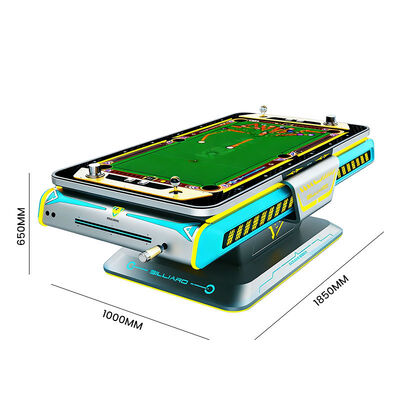 Qualidade Máquina de Jogo de Bilhar com Projeção Interativa 3D Automática para Entretenimento Esportivo Indoor com 6 Jogos e Construção em Metal fábrica